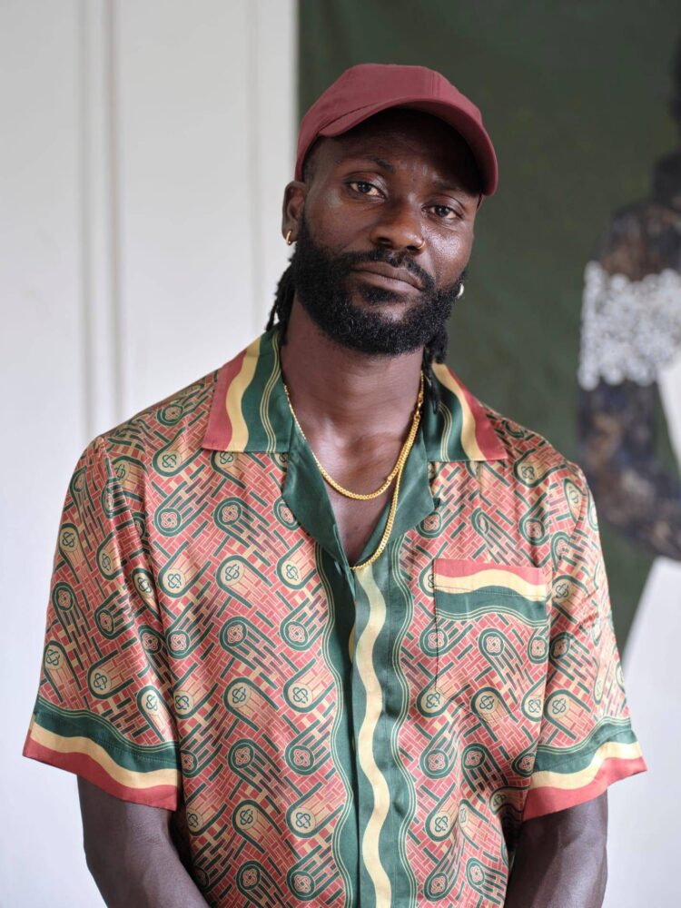 Prima mostra personale in Italia dell’artista ghanese Amoako Boafo