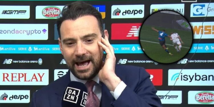 Manna furioso: “Vergogna, non è calcio! Figura da cogl**ni, dov’è il fallo?”. Conte in silenzio