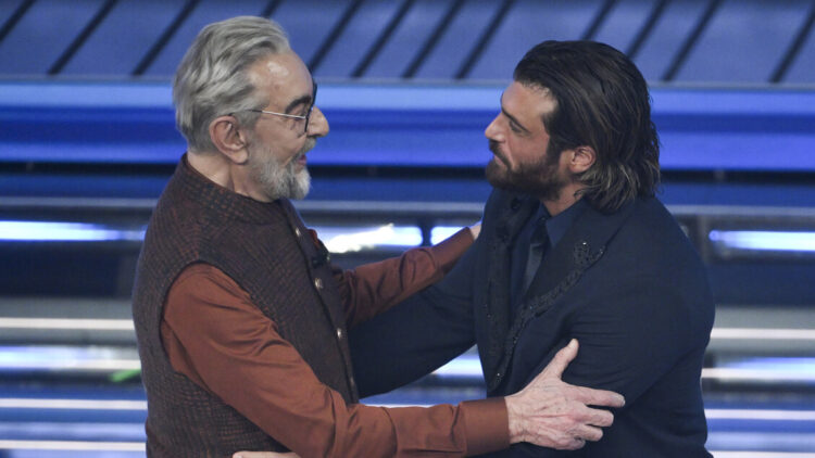 All’Ariston l’abbraccio tra i Sandokan di ieri e di oggi