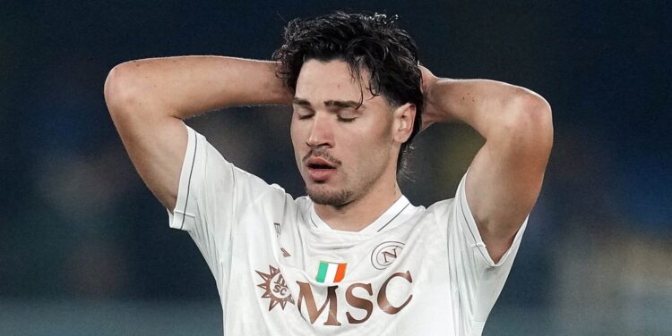 Infortunio Vergara, altro stop per il Napoli di Conte: comunicato ufficiale e tempi di recupero