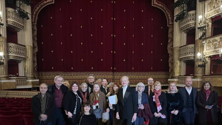 Al San Carlo di Napoli una delegazione della stampa estera in Italia