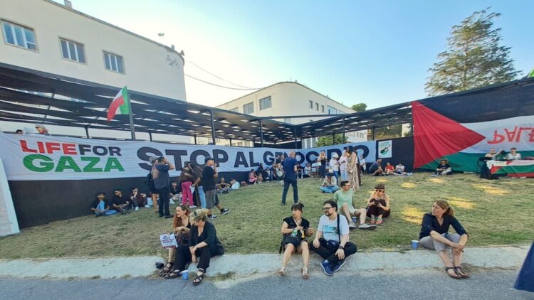 L’ex base Nato di Bagnoli si riaccende per la pace con ‘Life for Gaza’