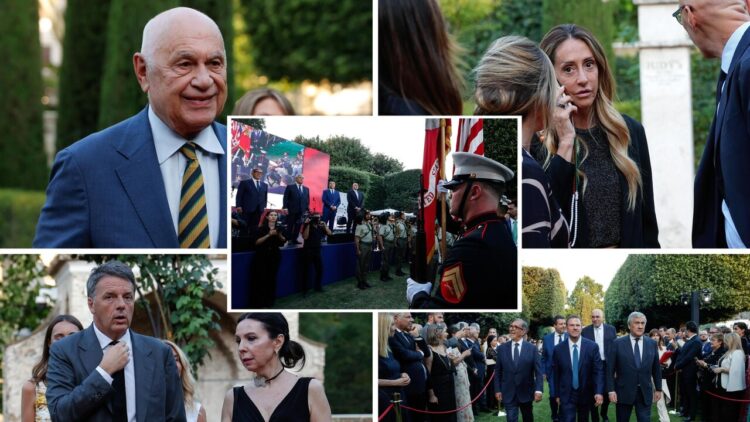 Il governo alla festa Usa a Villa Taverna: ‘Franchezza e rispetto, ma siamo amici oltre le polemiche’