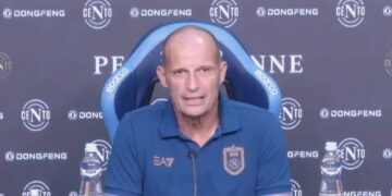 Allegri, fiches scudetto sull’Inter favorita. Poi la difesa: “Non puoi dargli queste responsabilità”