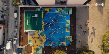 A Casoria inaugurato il secondo ‘Sport Illumina’, spazi per basket e parkour