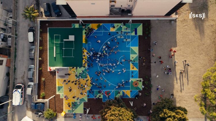 A Casoria inaugurato il secondo ‘Sport Illumina’, spazi per basket e parkour