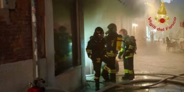 Incendio in un ristorante nel centro di Venezia