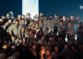 America’s Cup: foto di famiglia per Luna Rossa sul pontone del Race Village