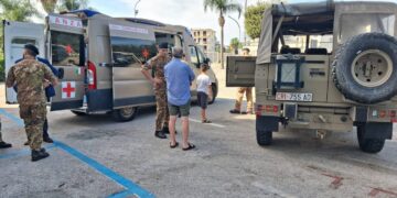 Il Corpo militare volontario della Croce Rossa incontra i cittadini di Brusciano