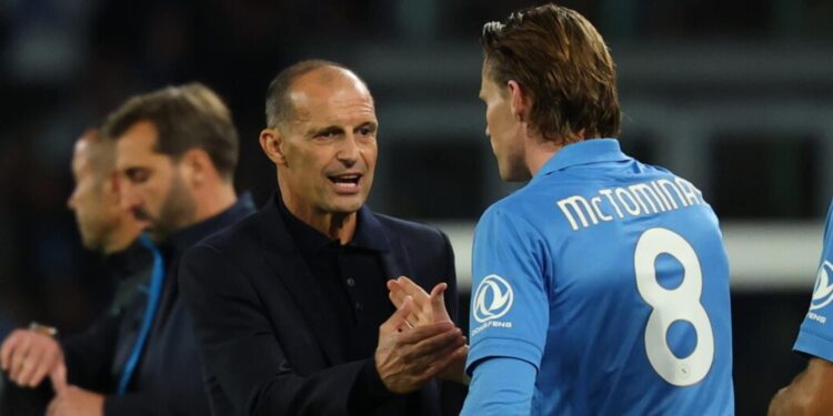 Così Allegri ha raddoppiato il Napoli: cosa succede ora con McTominay. Già contro il Villarreal…