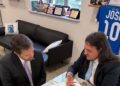 Il Console degli Stati Uniti a Napoli in visita al Municipio di Bacoli