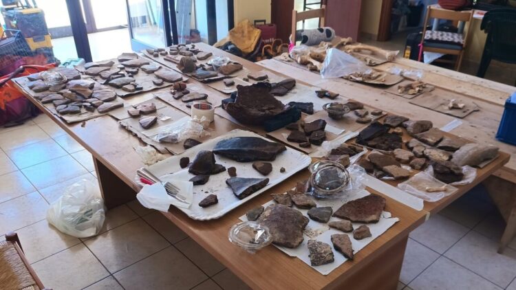 Nuovi reperti archeologici nella Grotta Maria Colombo