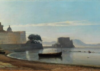 A Capodimonte entra in collezione ‘La baia di Napoli con Castel dell’Ovo’ (1828) di Corot